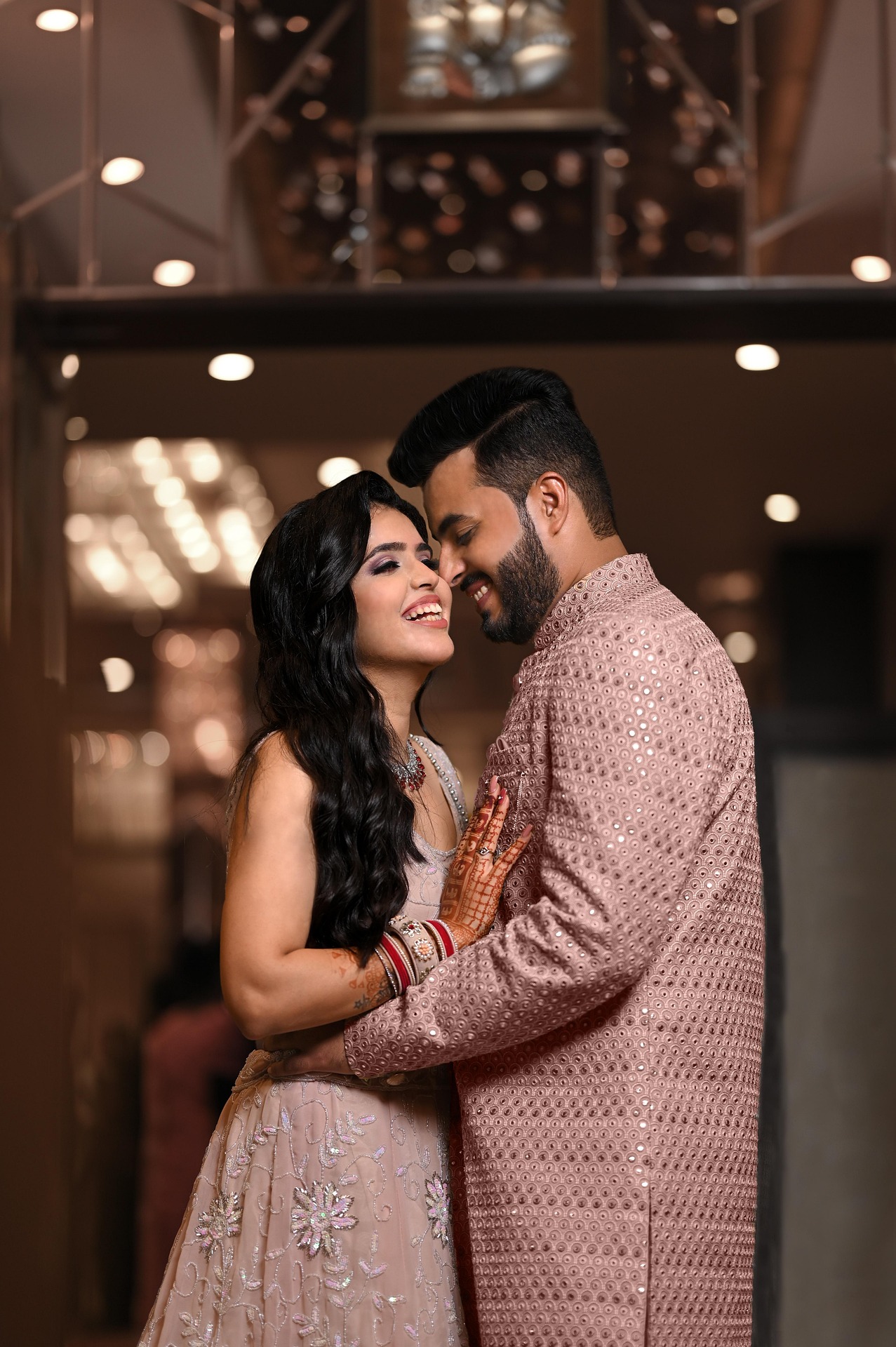Saanvi and Shashank, moment one